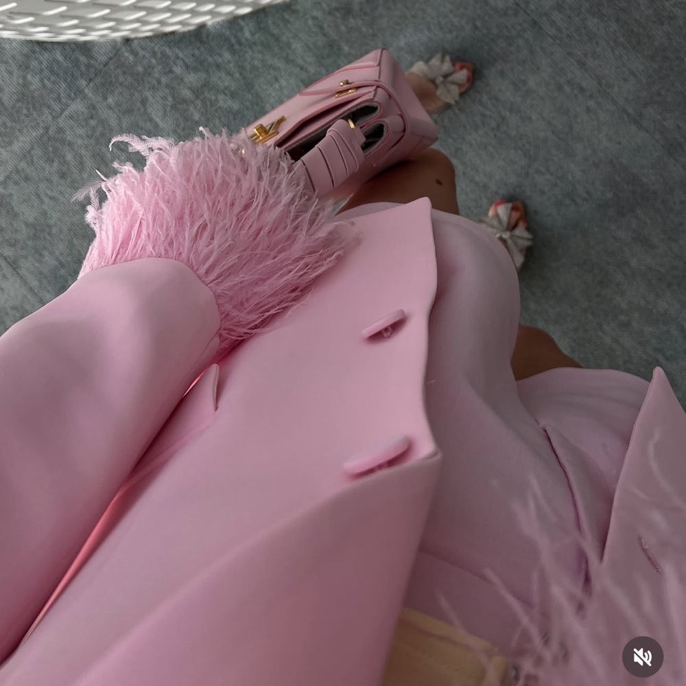 Zara Feather Cuff Blazer - Picture 8 of 14